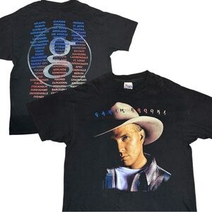Vtg Garth Brooks Concert Tshirt